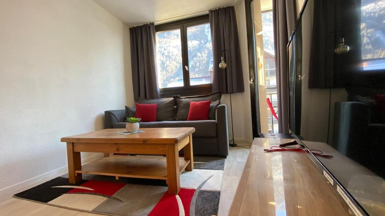 Chamois De Chamonix, Confortable 2 Pieces, Balcon, Parking Gratuit Екстер'єр фото